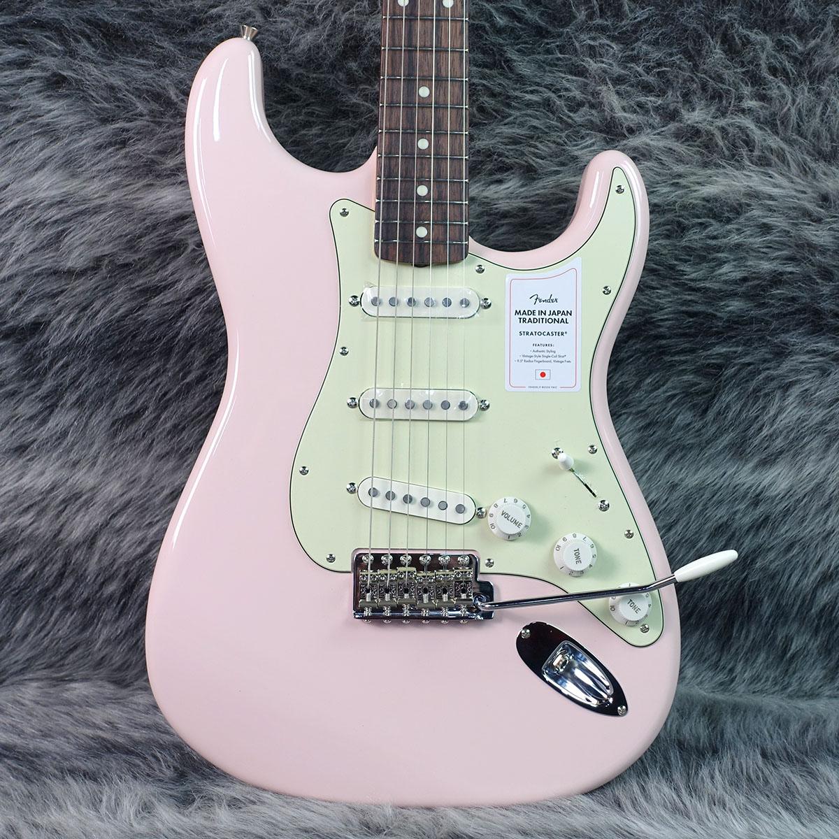 Made in Japan Traditional 60s Stratocaster Shell Pink Fender