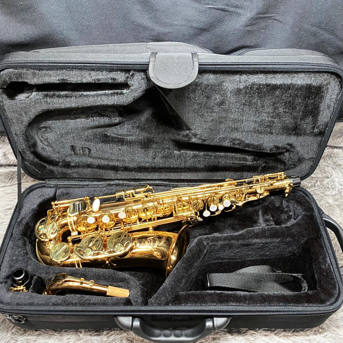 A-902V wo/HighF#key 彫刻有【中古整備済】 Cadeson サックス