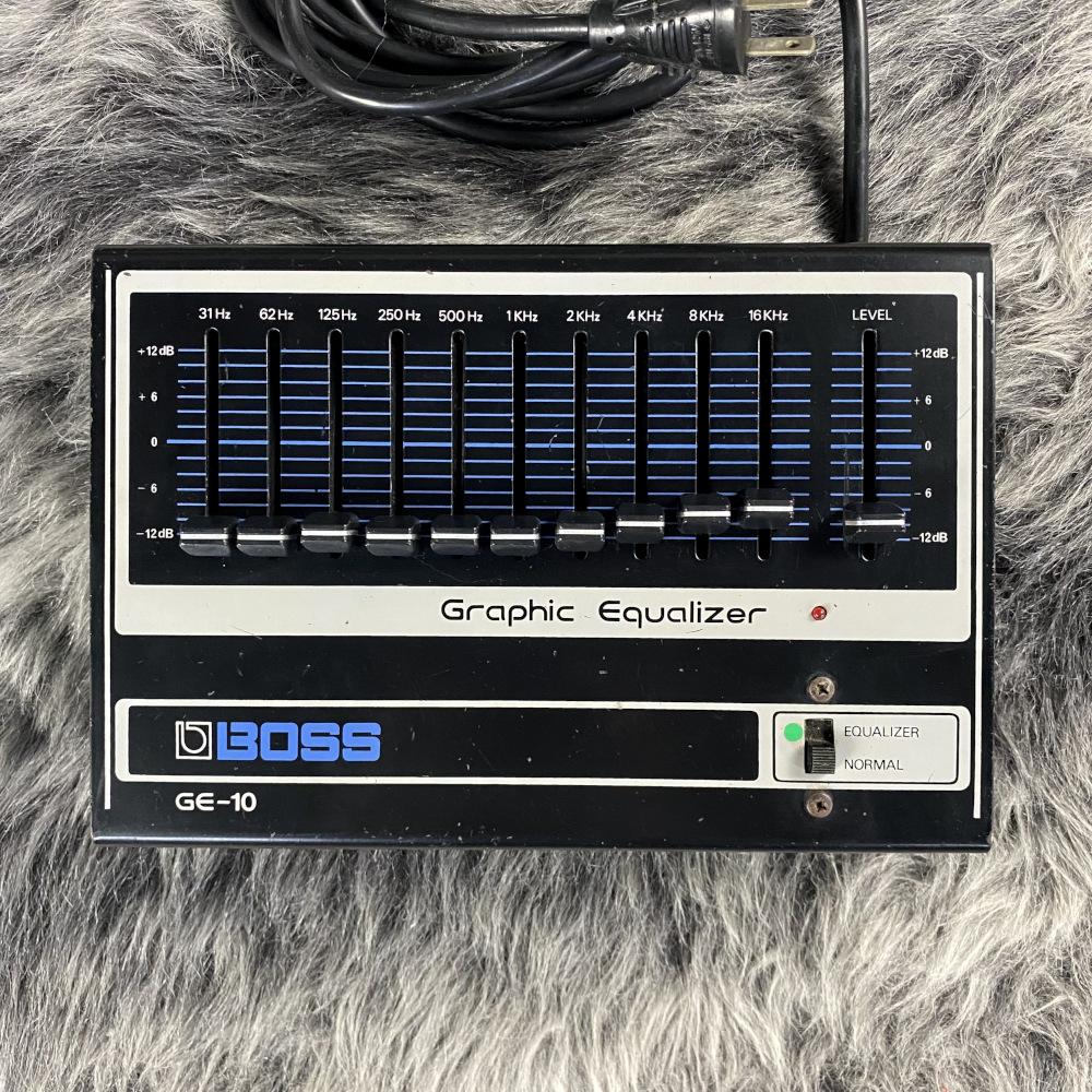BOSS グラフィックイコライザー GE-10 Amazon.co.jp: BOSS / GE-10 Graphic Equalizer : Musical Instruments