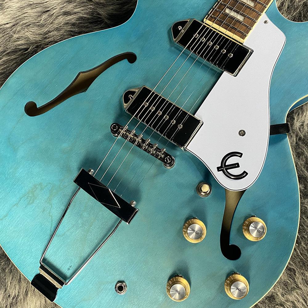 Casino Worn Blue Denim Epiphone エレクトリックギター フルアコ 商品