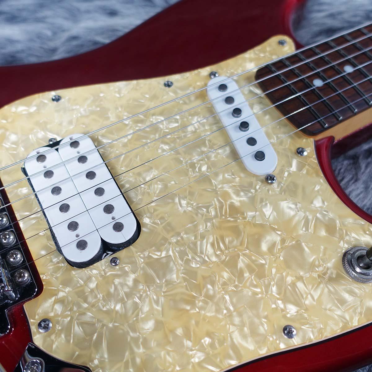 Cyclone Candy Apple Red Squier エレクトリックギター ムスタング