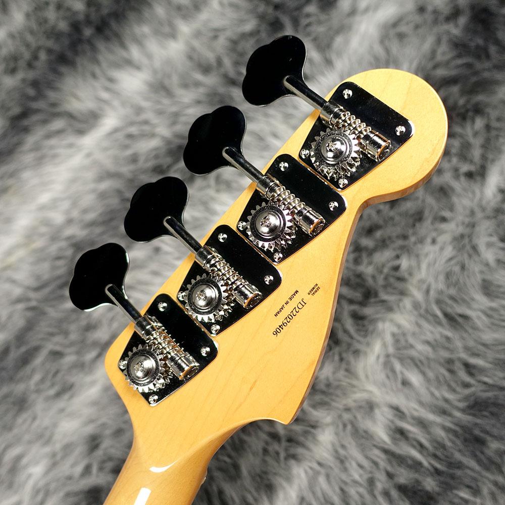 J Precision Bass Maple Fingerboard Black Gold Fender