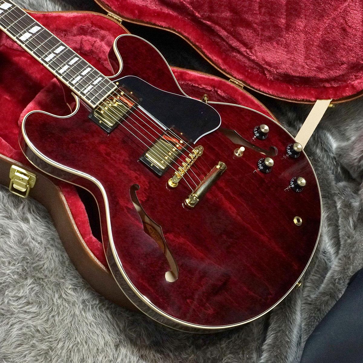 Exclusive ES-345 Wine Red with Gold Hardware Gibson エレクトリック