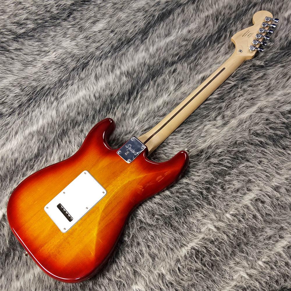 Standard Stratocaster FMT Amber Sunburst Squier エレクトリック