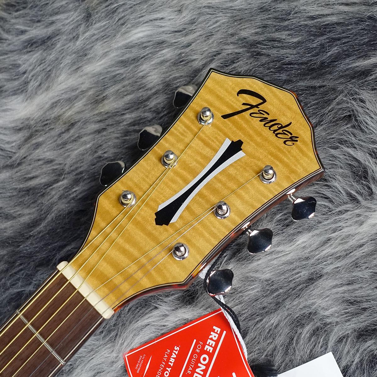FA-345CE Auditorium Natural Fender エレクトリック