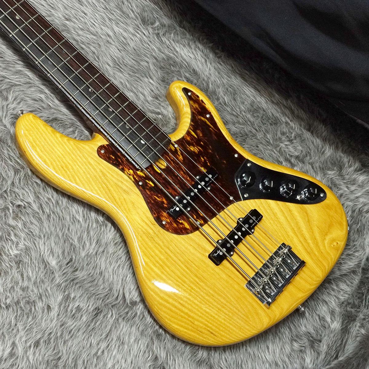 Deluxe Jazz Bass V Kazuki Arai RW Vintage Natural Fender 