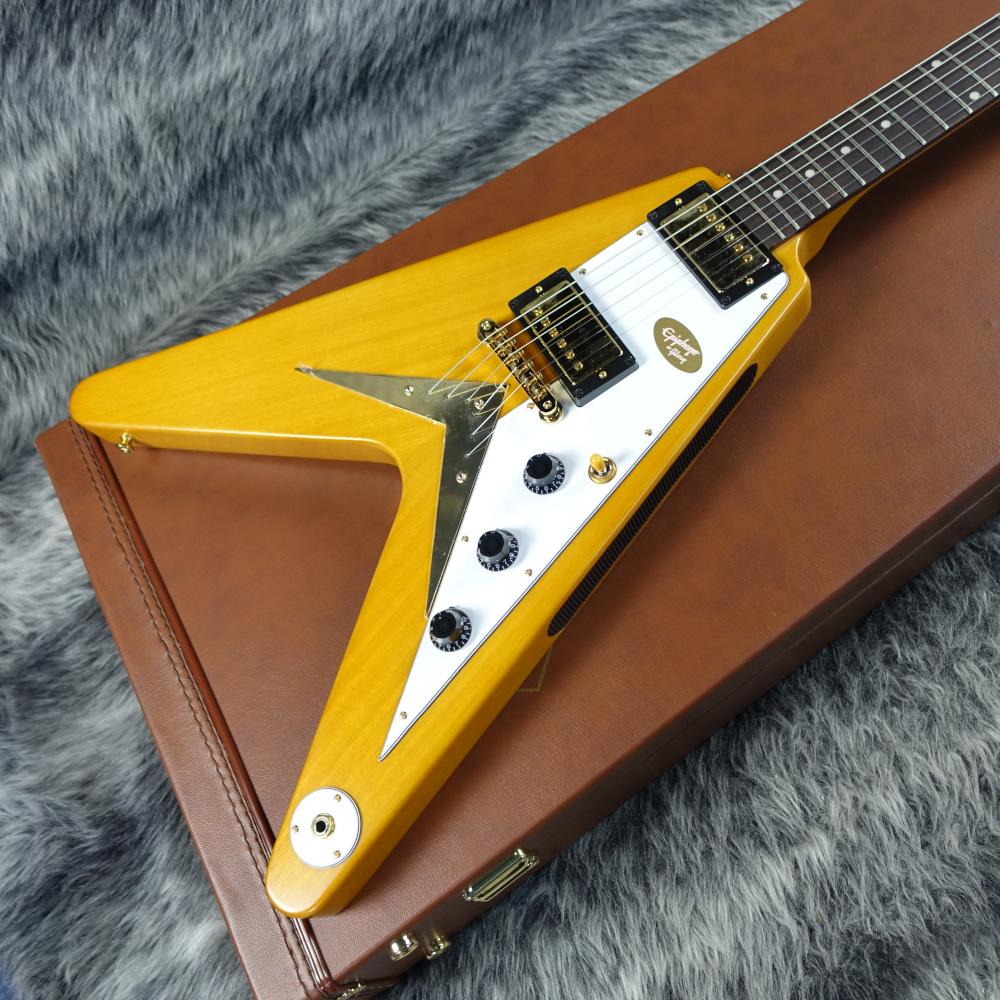 1958 Korina Flying V Aged Natural Epiphone エレクトリックギター V