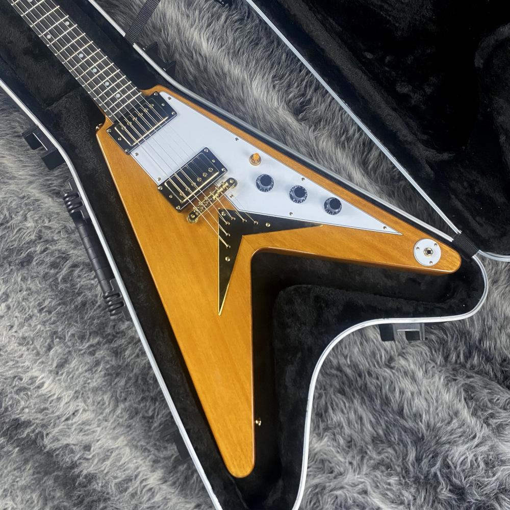 1958 Korina Flying V Natural Epiphone エレクトリックギター Vタイプ