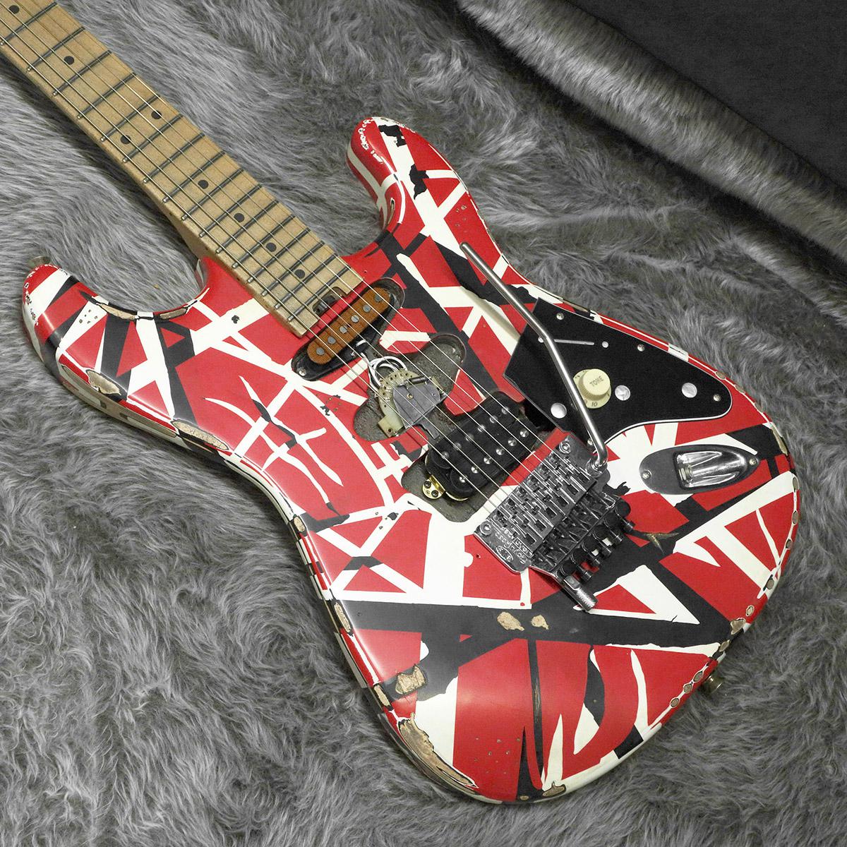 Striped Series Frankenstein Frankie MN Red with Black Stripes