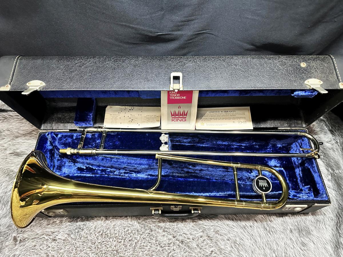 トロンボーン King キング 2B 1970年代 良品中古 2B 1407【中古調整済】 King トロンボーン テナー・トロンボーン 商品