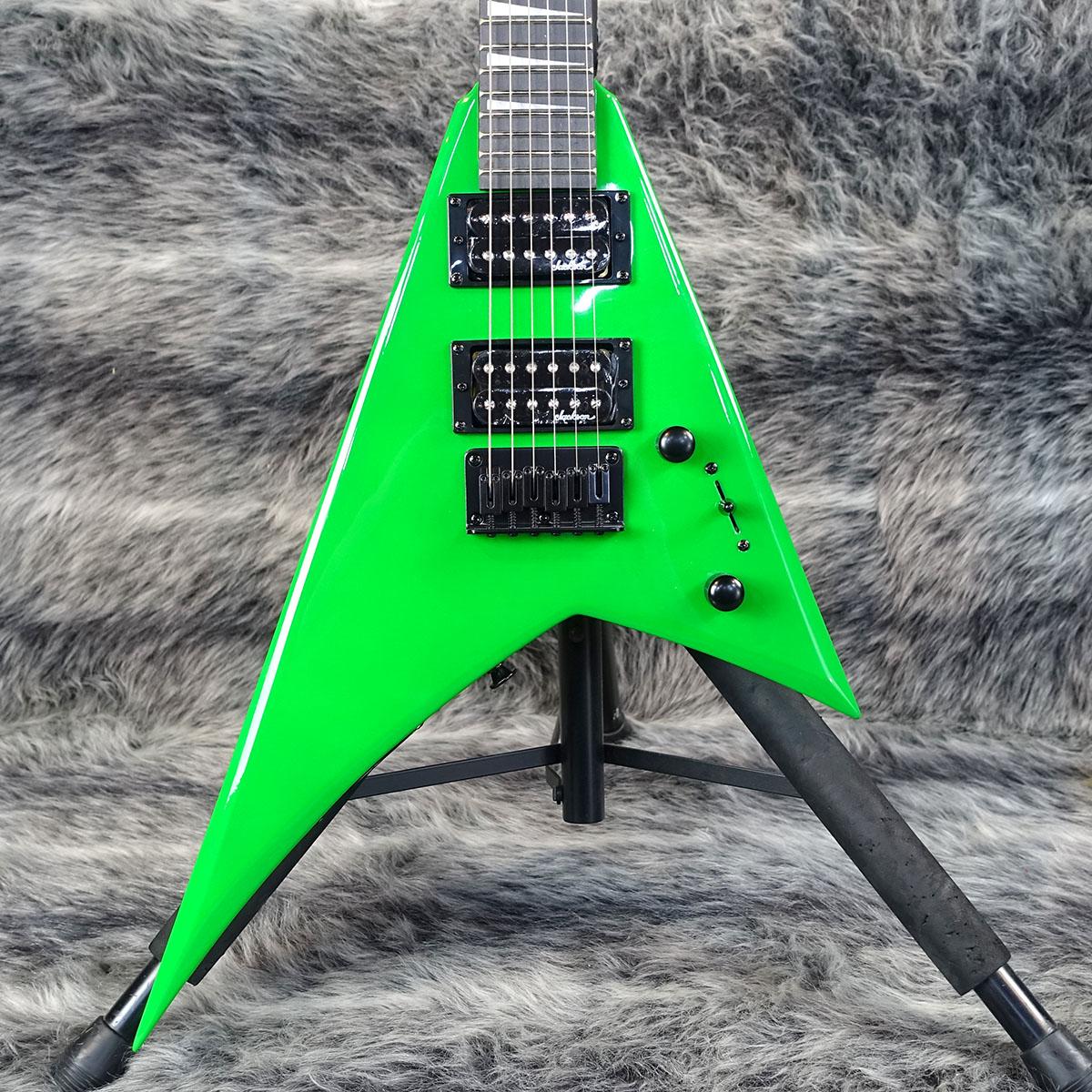 【新品】Jackson Minion JS1X Neon Green ケース付 JS Series RR Minion JS1X Neon Green Jackson エレクトリックギター