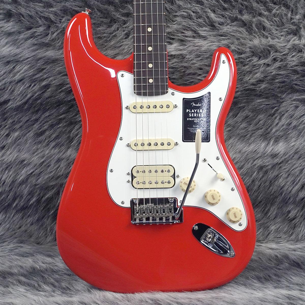 Player II Stratocaster HSS RW Coral Red Fender エレクトリック