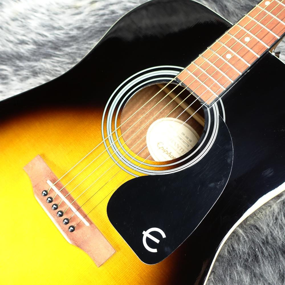 DR-100 VS Epiphone アコースティックギター フラットトップ 商品詳細