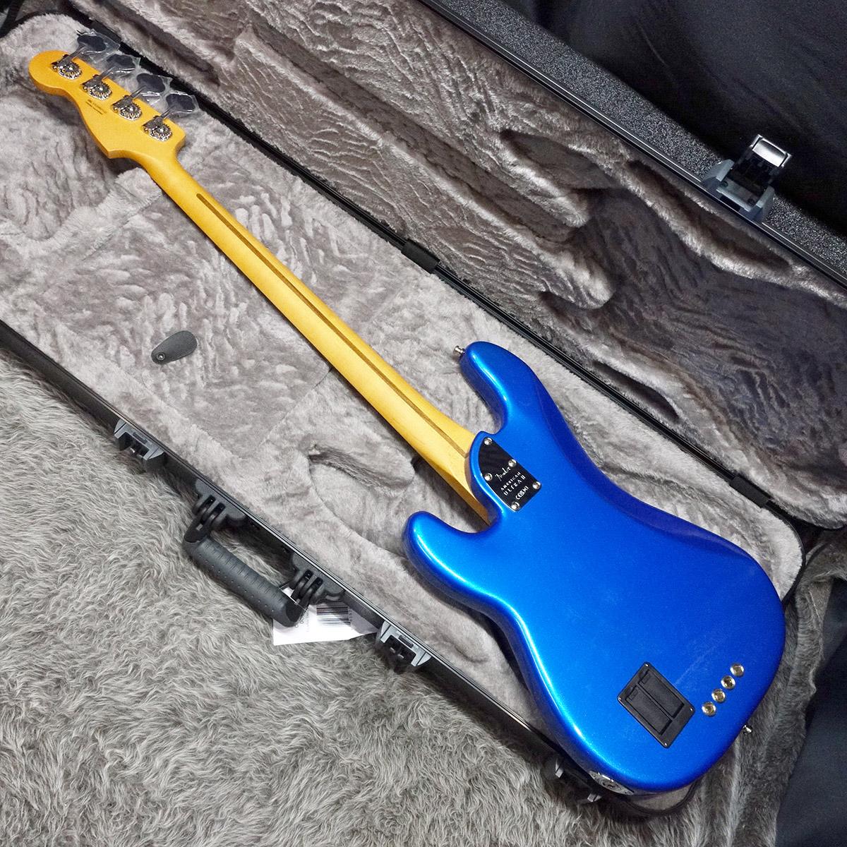 American Ultra II Precision Bass EB Noble Blue Fender