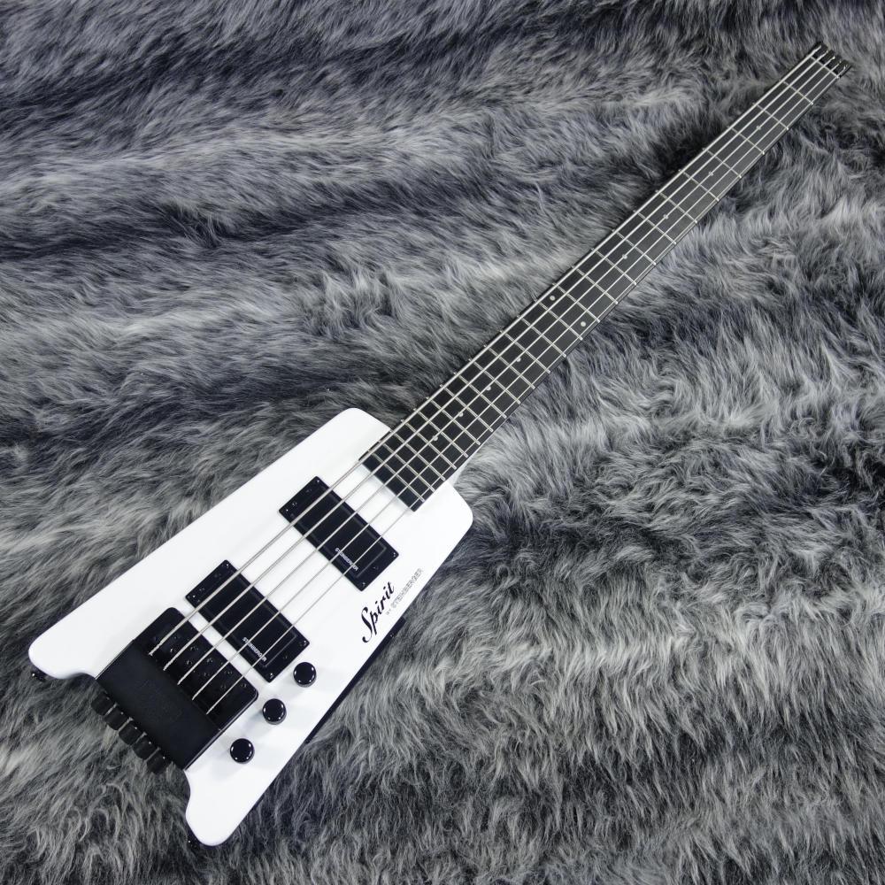 Spirit XT-25 (5-String) Standard Bass White Steinberger