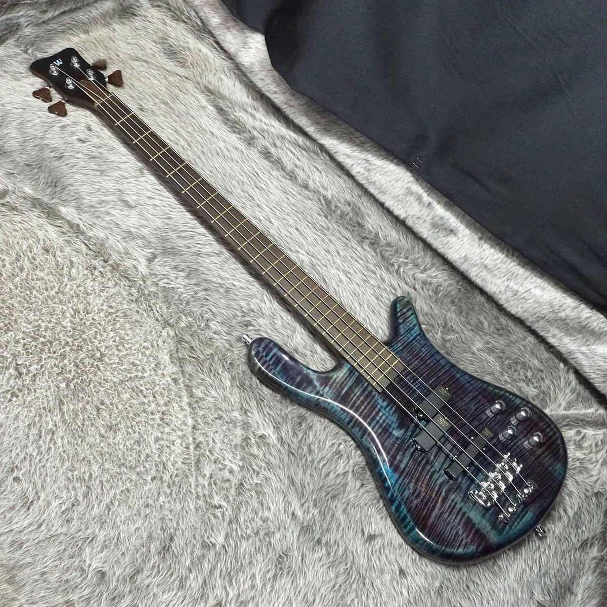 warwick streamer LX pj アクティブ ジャンク Custom Shop Streamer LX 4st Midnight Blue Transparent High Polish