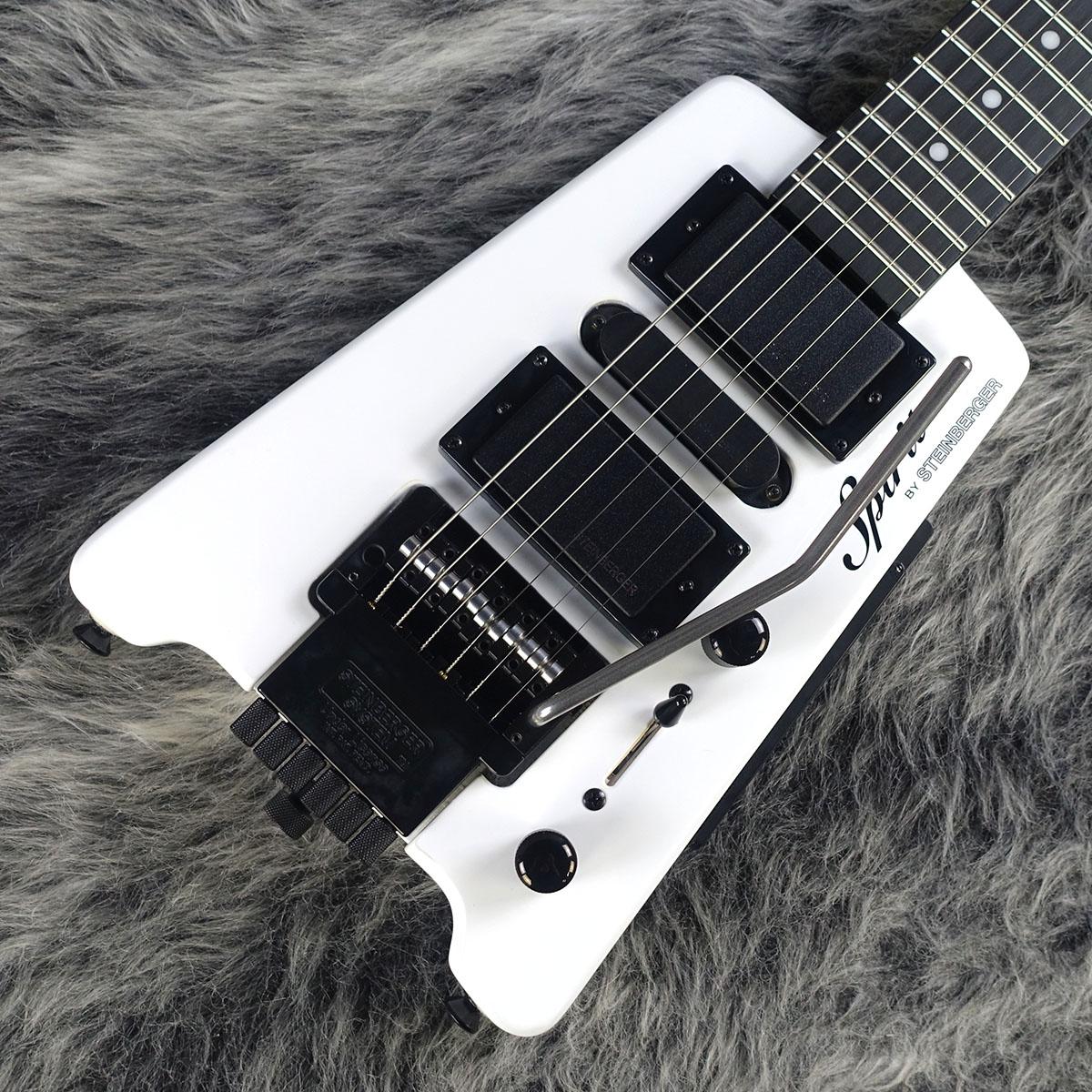 Spirit GT-Pro Deluxe HSH White Steinberger エレクトリックギター