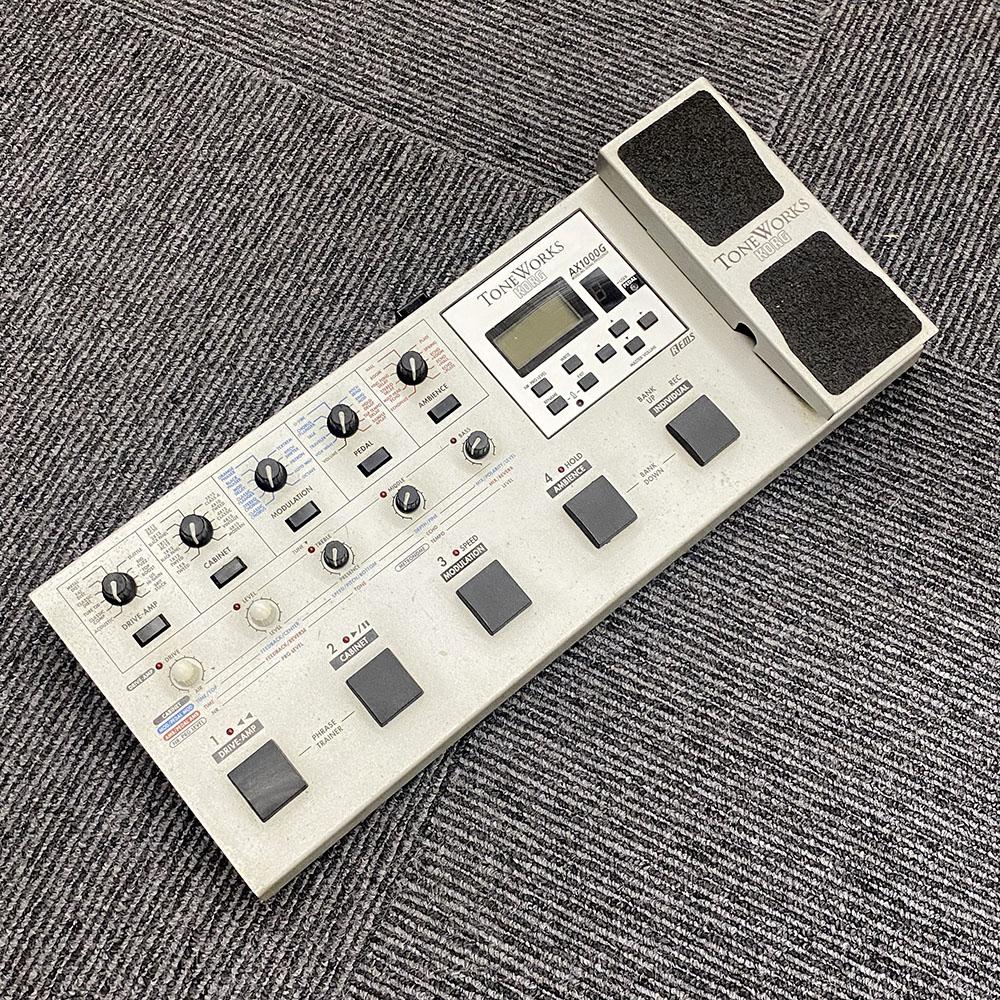 AX1000G KORG ギター用エフェクター マルチエフェクター 商品詳細