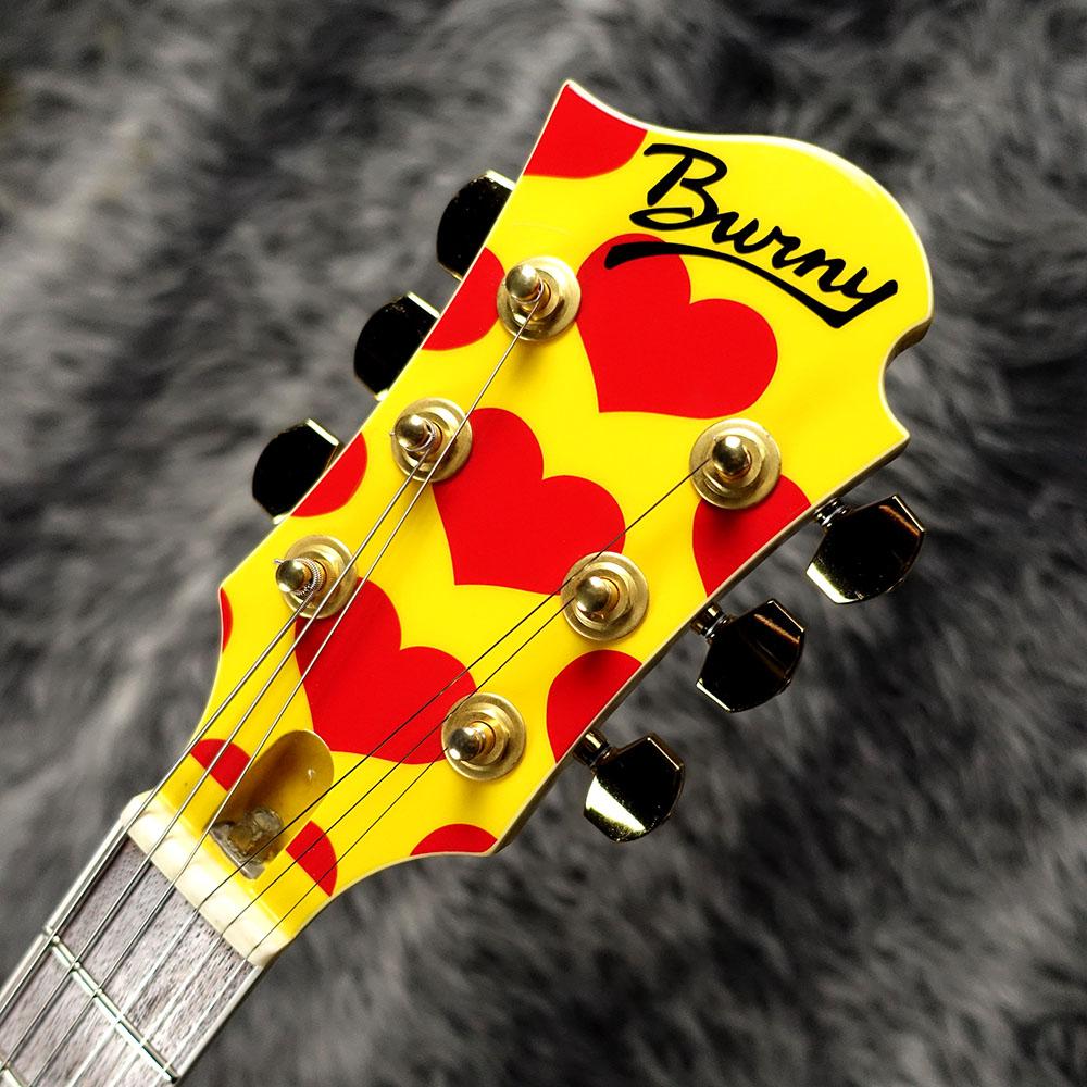 BURNY MG-145S イエローハート Burny (バーニー) エレキギター MG-145S YELLOW HEART hide MODEL 日本