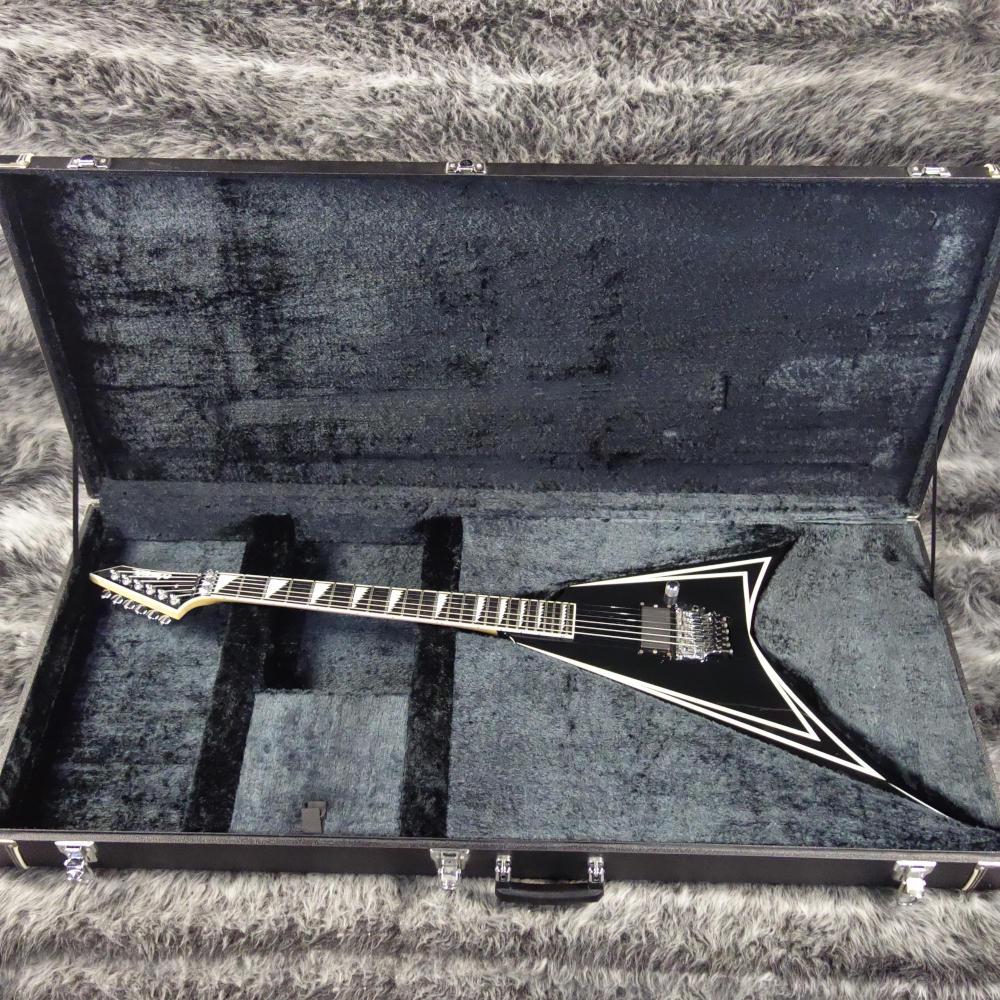 E-AL-128 Black with White Pin Stripe Edwards エレクトリックギター