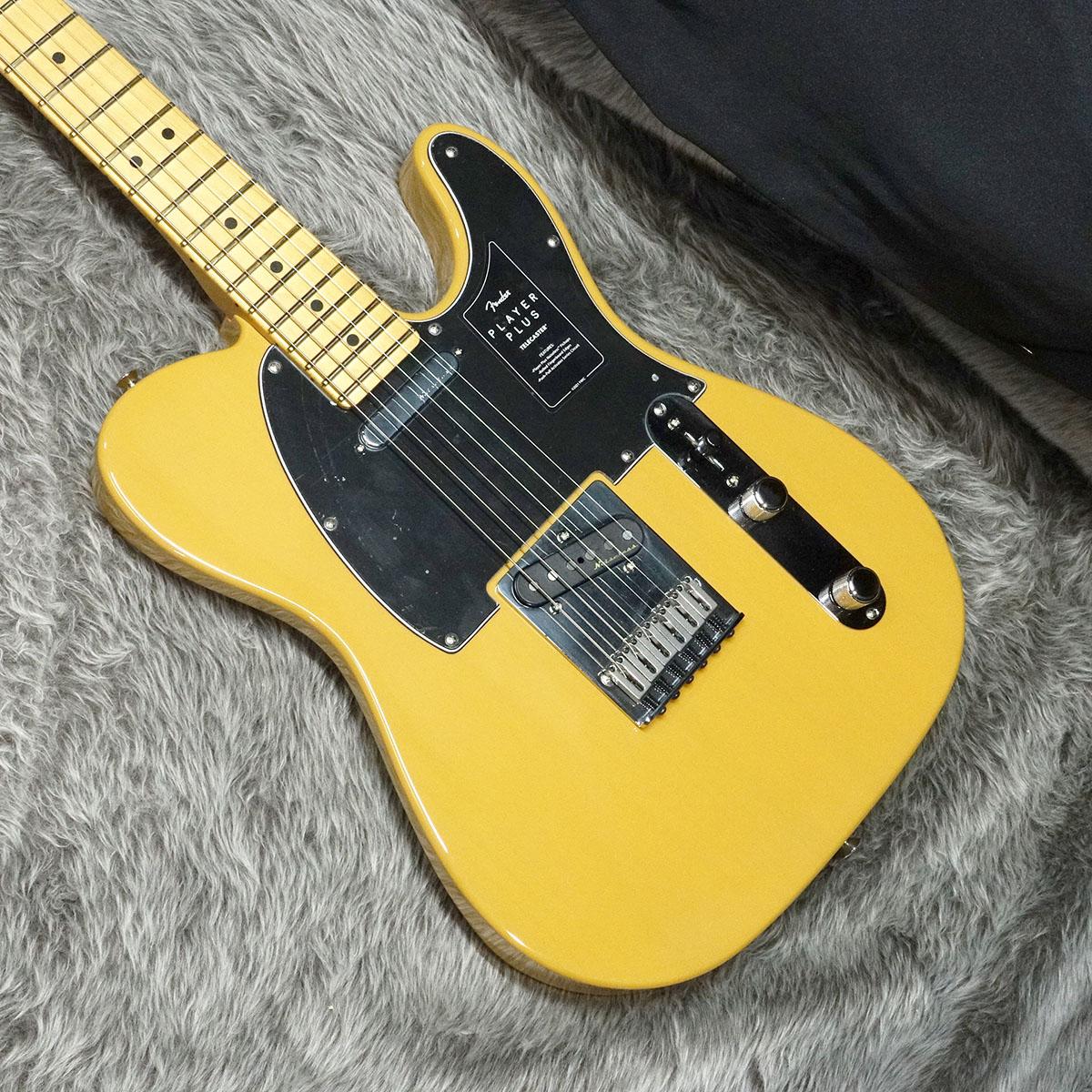 Player Plus Telecaster MN Butterscotch Blonde Fender