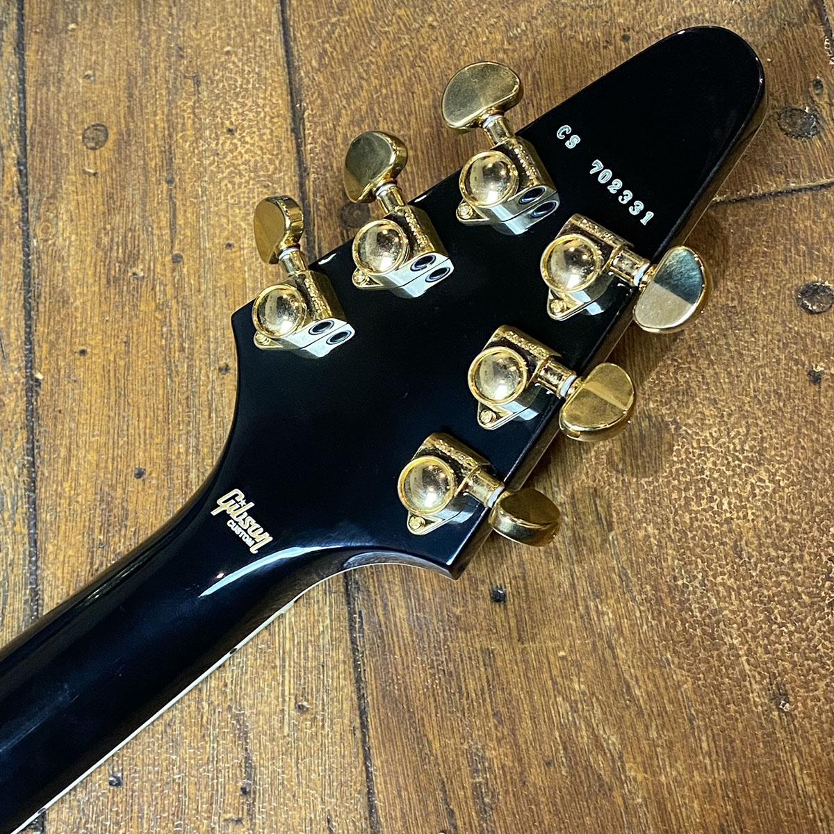 Flying V Custom Ebony Gibson Custom Shop エレクトリックギター V