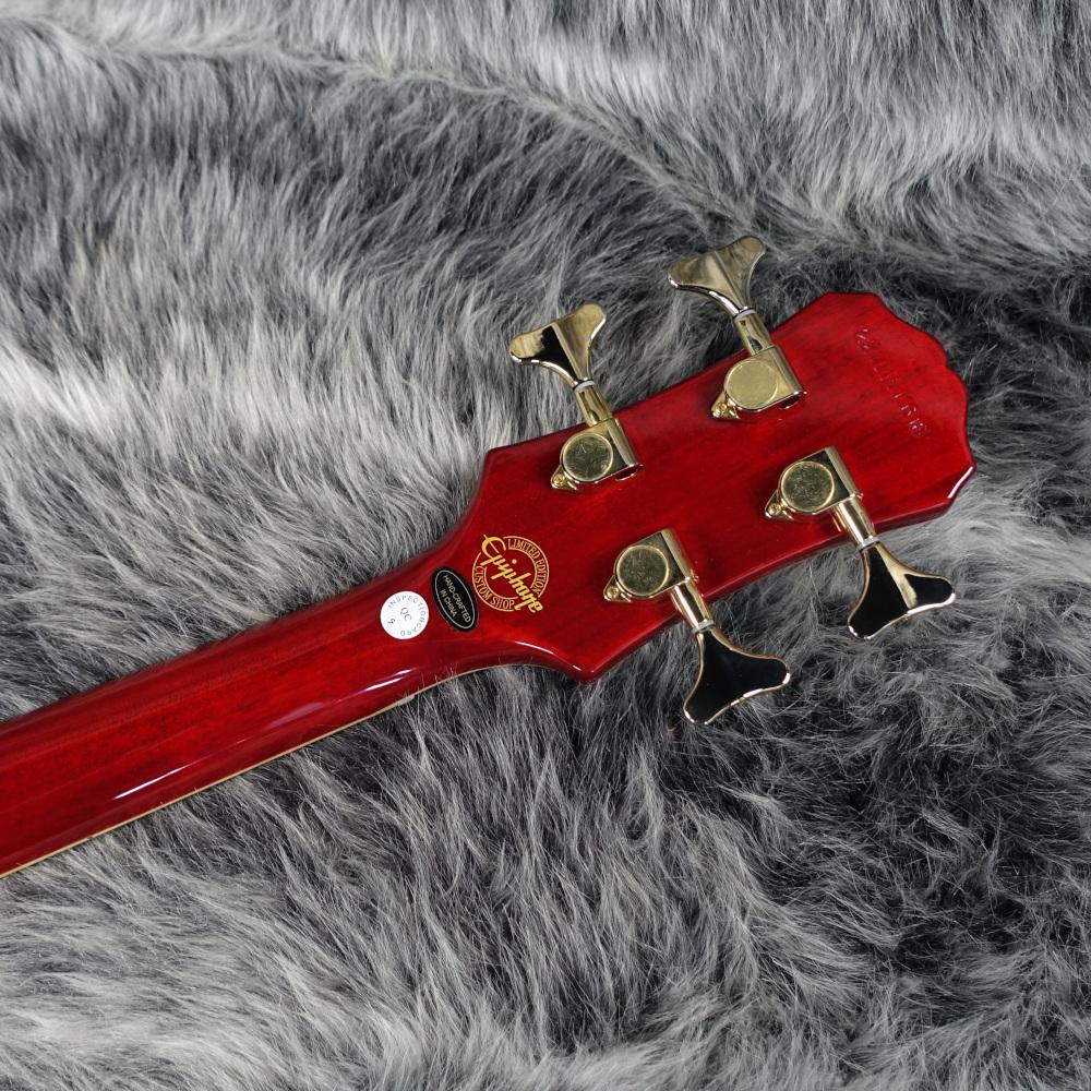 Allen Woody Rumblekat Bass Wine Red Epiphone エレクトリック