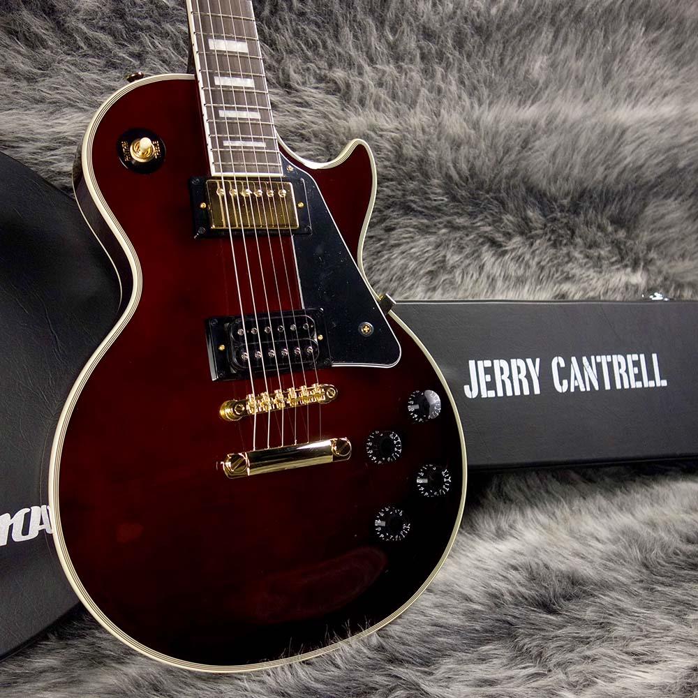 Jerry Cantrell Wino Les Paul Custom Dark Wine Red Epiphone