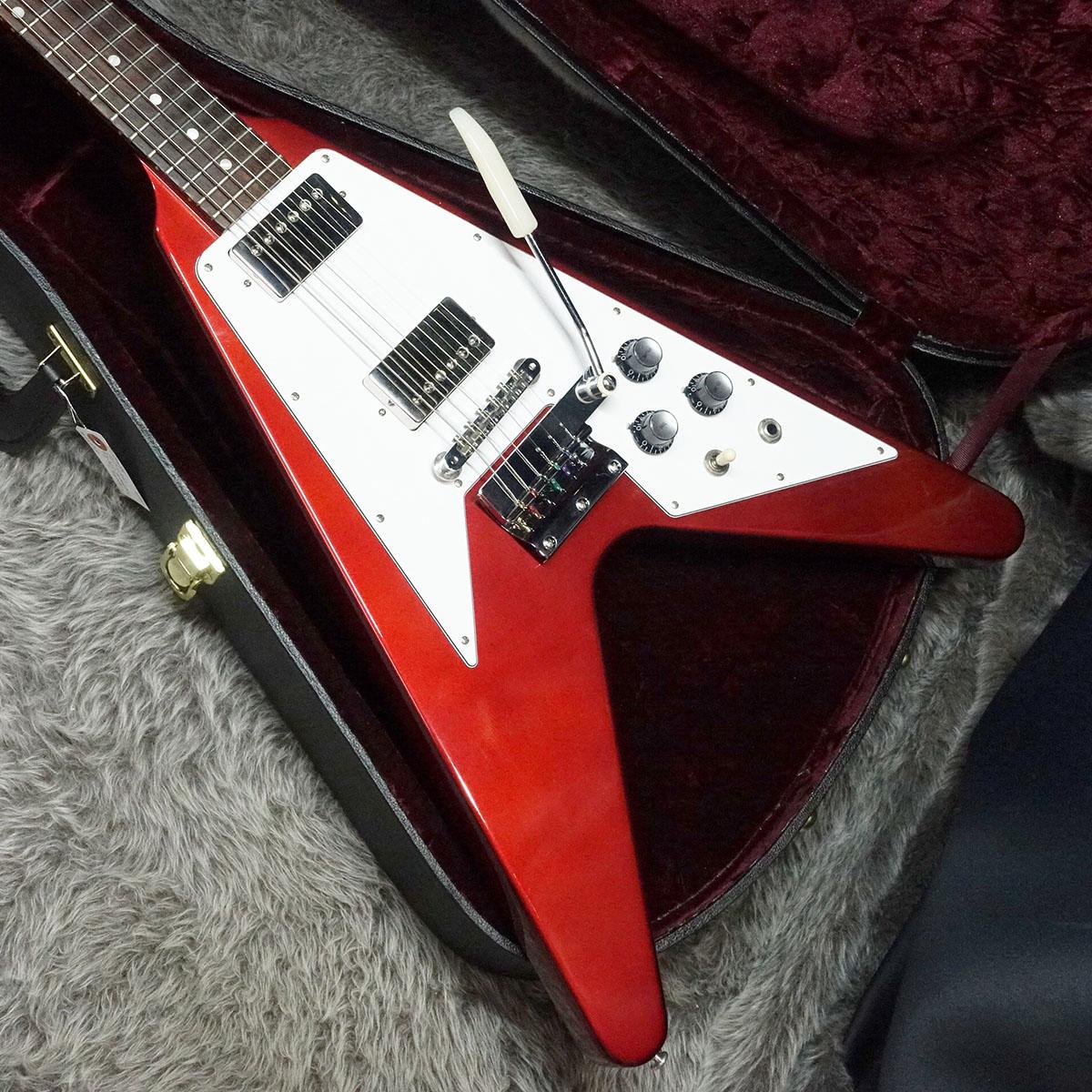 1967 Flying V Vibrola Sparkling Burgundy【2021年製】 Gibson Custom