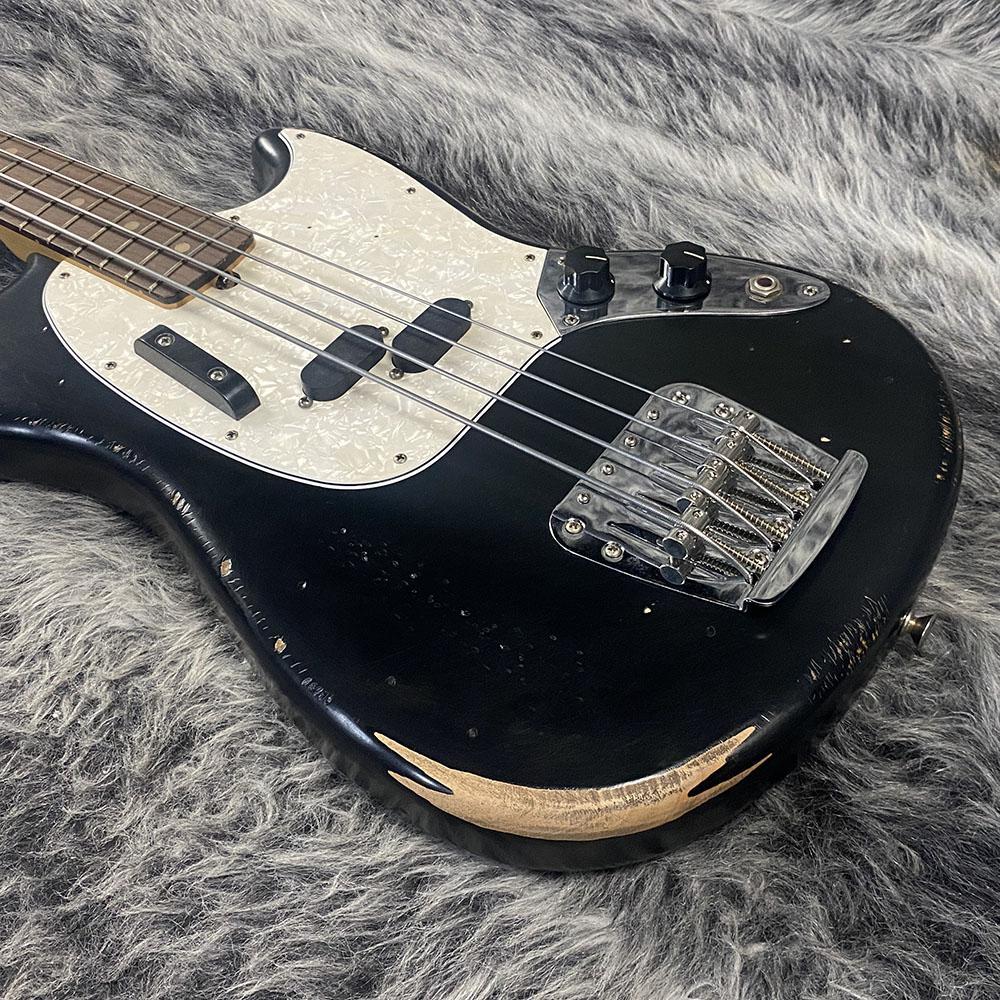 JMJ Road Worn Mustang Bass Black Fender エレクトリック・ベース