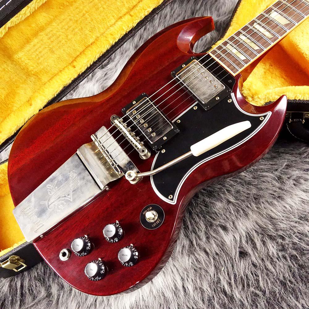 1964 SG Standard Reissue w/ Maestro Vibrola VOS Cherry Red Gibson