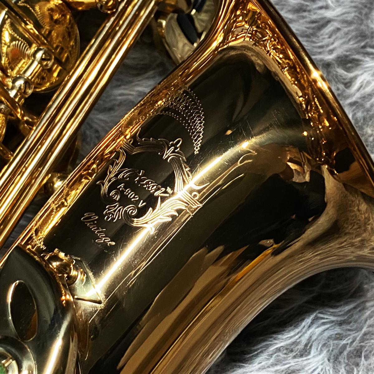 A-902V wo/HighF#key 彫刻有【中古整備済】 Cadeson サックス
