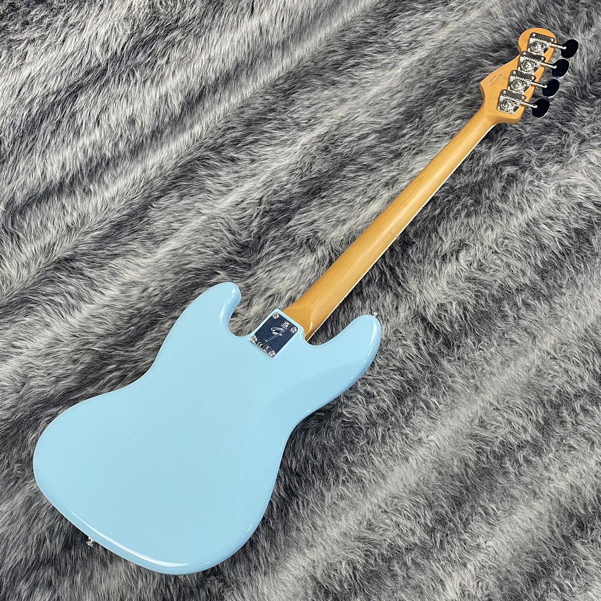 Gold Foil Jazz Bass Ebony Fingerboard Sonic Blue Fender