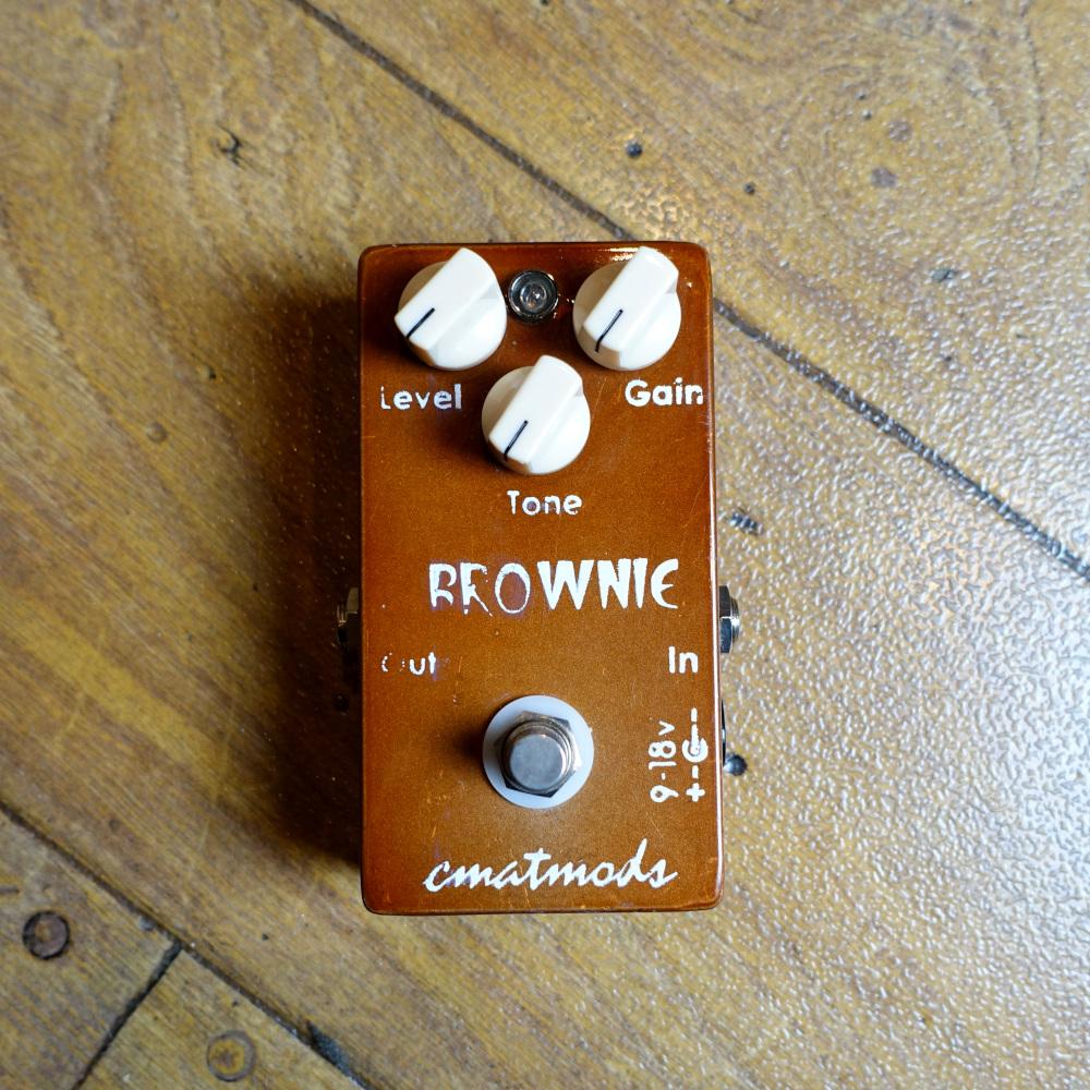 【美品】cmatmods BROWNIE CMATMODS Brownie Overdrive Pedal Demo - YouTube