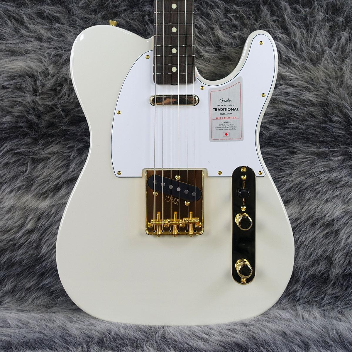Made in Japan Traditional 2025 Collection 60s Telecaster White 