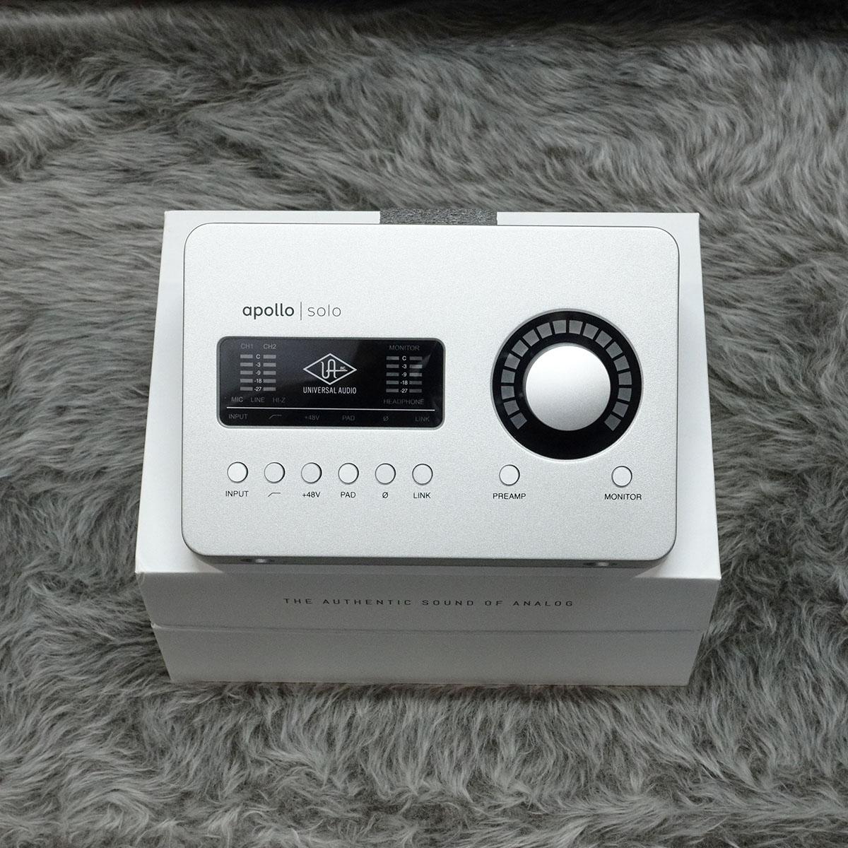 Apollo Solo Universal Audio オーディオ・インターフェース サンダー