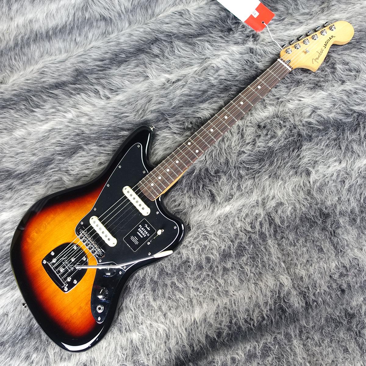 Player II Jaguar 3-Color Sunburst Fender エレクトリックギター