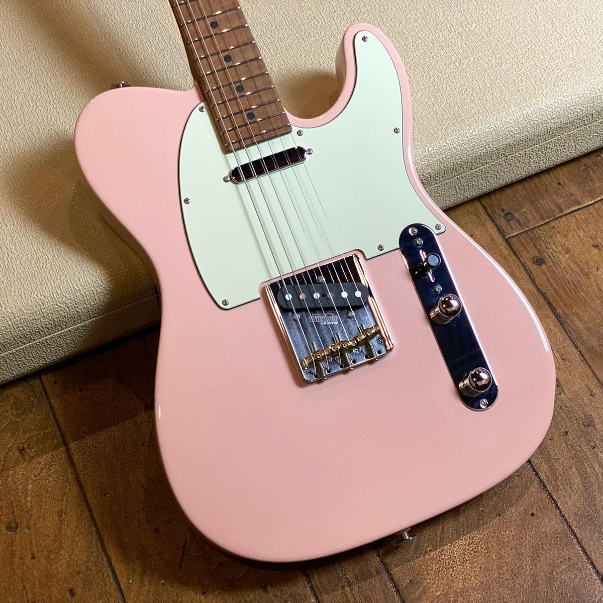 Classic T Roasted Flame Maple Neck Shell Pink Suhr エレクトリック