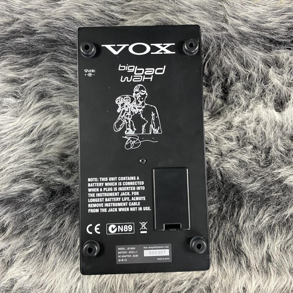 JS-WAH Big Bad WAH VOX ワウ/ボリュームペダル ワウペダル 商品詳細