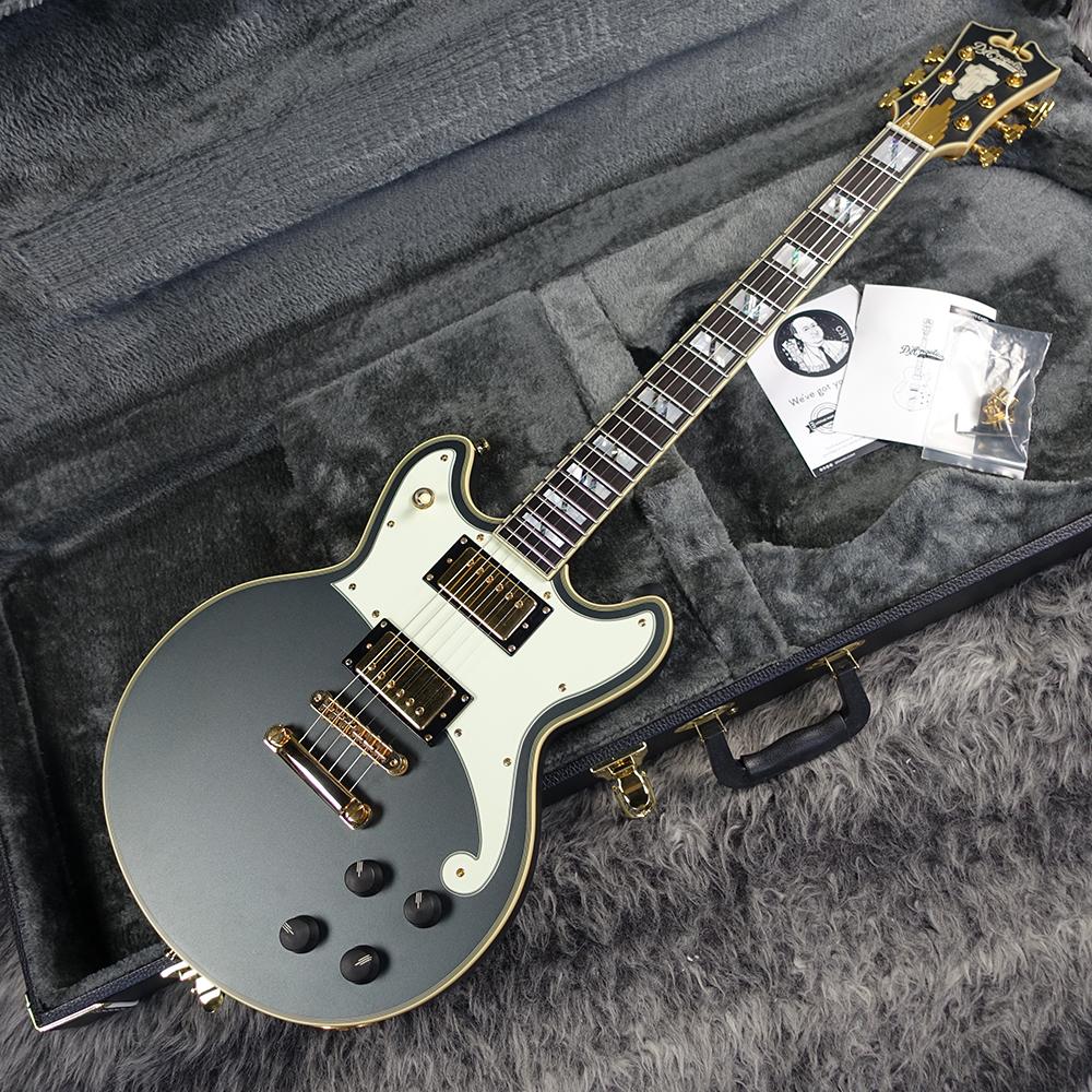Deluxe Brighton Limited Edition Matte Charcoal D'Angelico