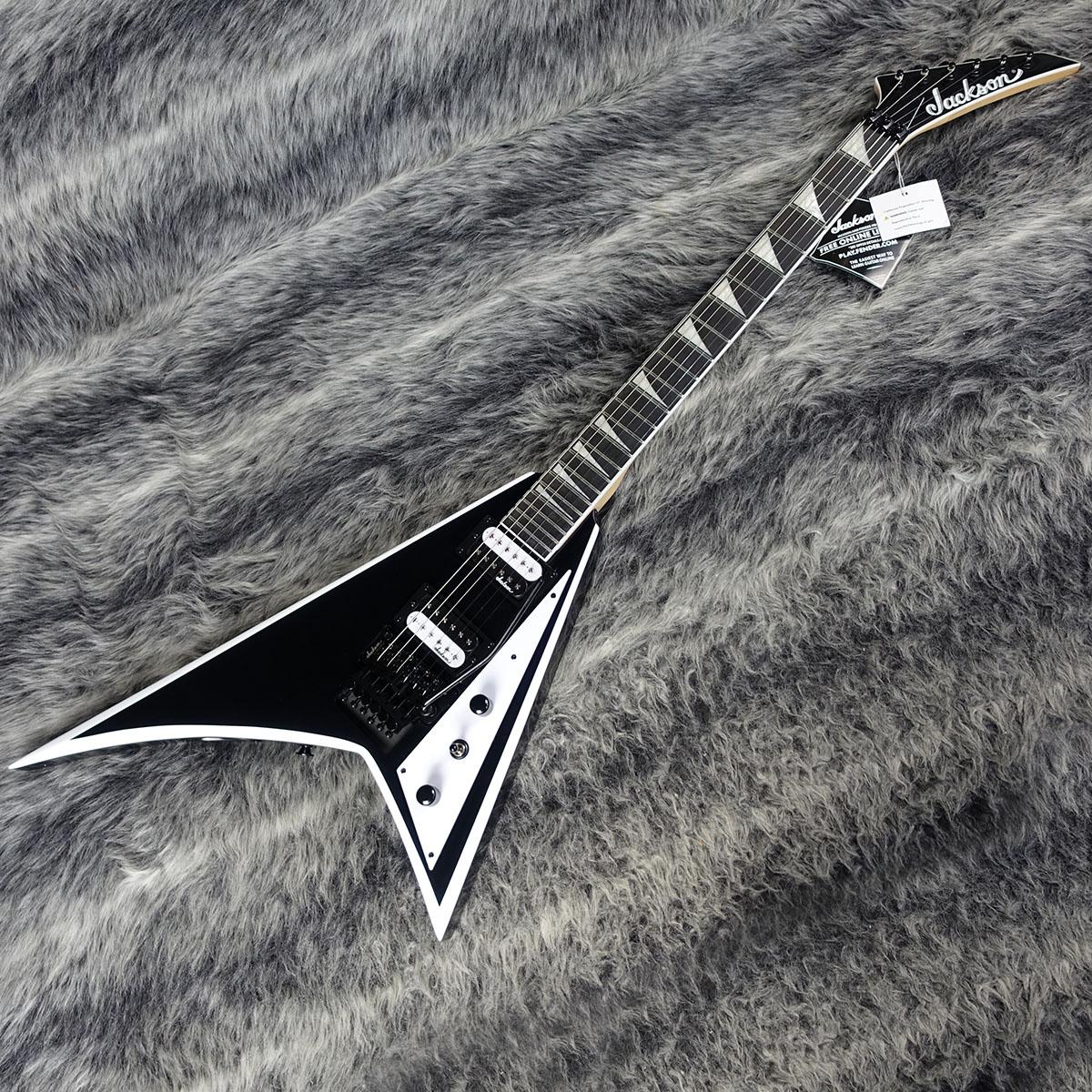 JS Series Rhoads JS32 Black with White Bevels Jackson