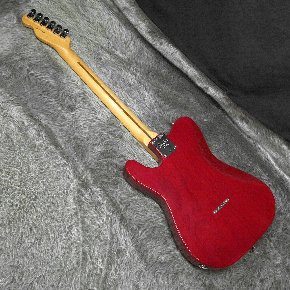 American Standard Telecaster RW Crimson Red Transparent Fender