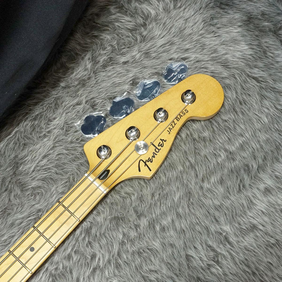Player Plus Jazz Bass MN Olympic Pearl Fender Mexico
