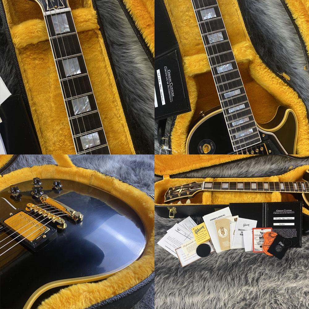 1957 Les Paul Custom Reissue 2-Pickup VOS Ebony Gibson Custom Shop