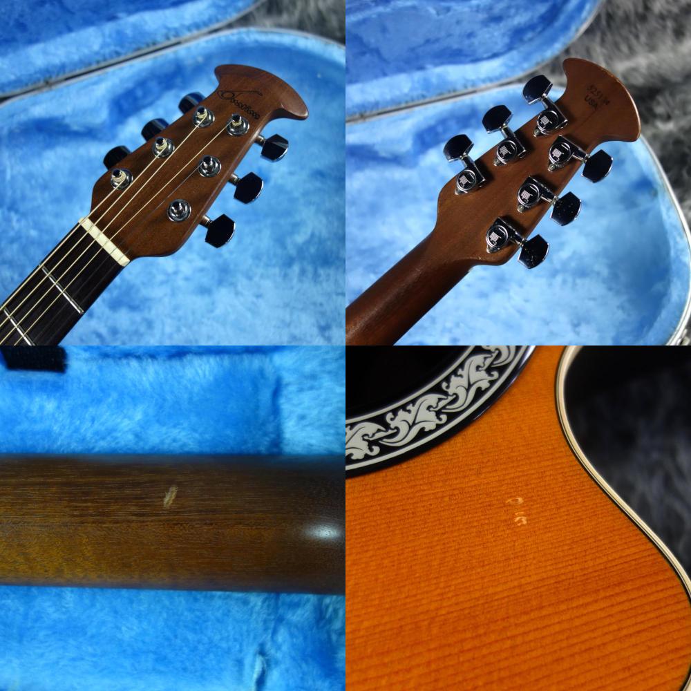 Ovation 1860 USAcustom Balladeer エレアコ完動品 OVATION 1860 CUSTOM BALLADEER USAオベーションのスーパーシャロウ