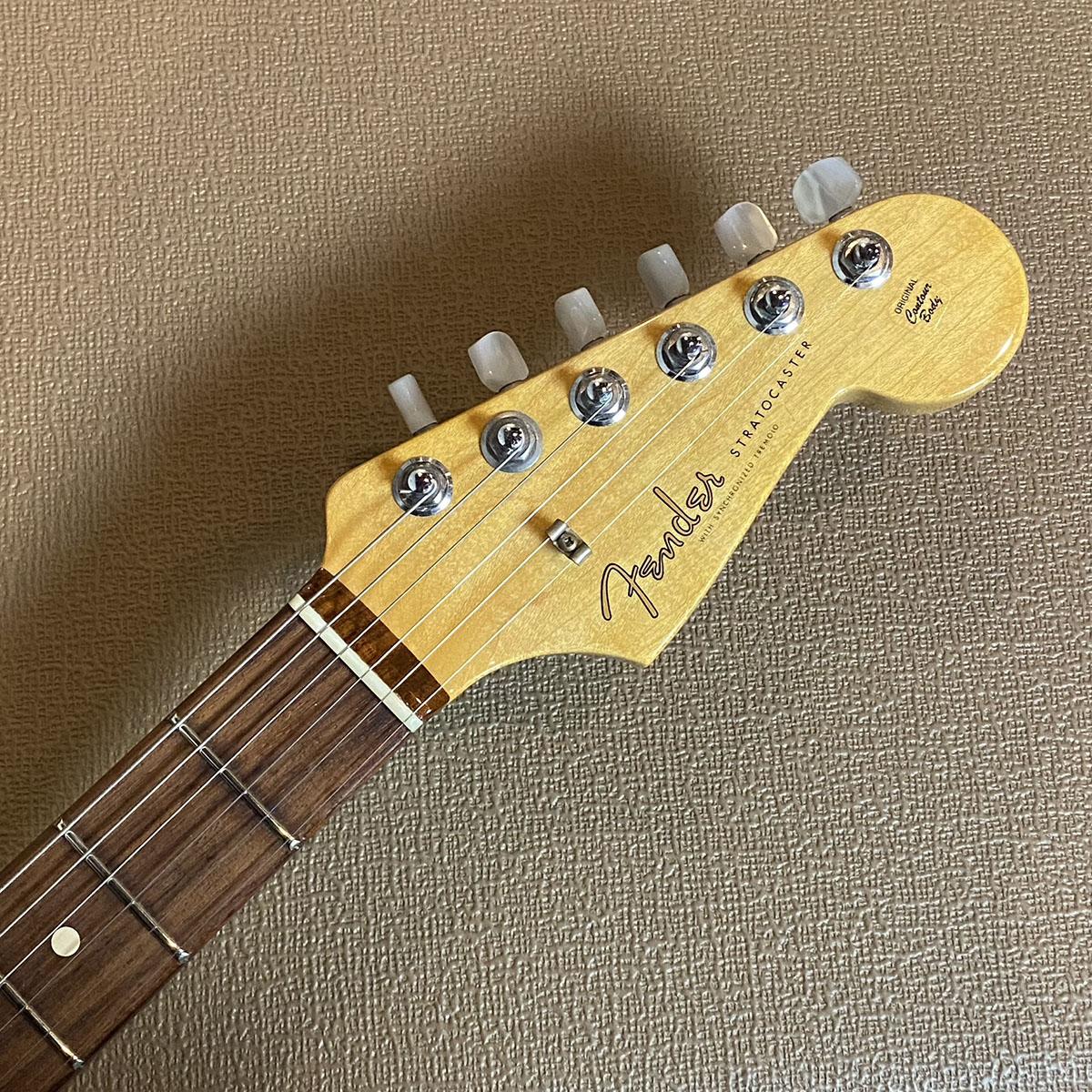 1960 Stratocaster NOS Black Locking Tuner Pearl Buttons 2016s