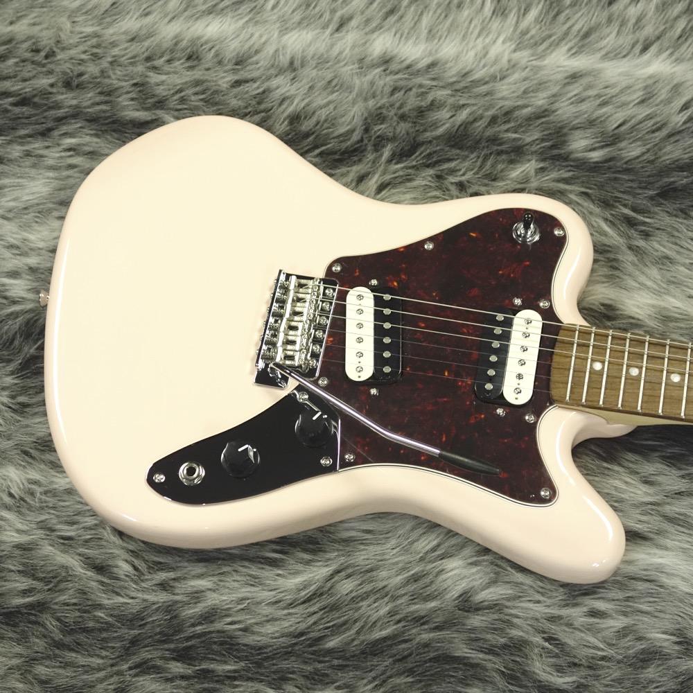 Paranormal Super-Sonic Shell Pink Squier エレクトリックギター