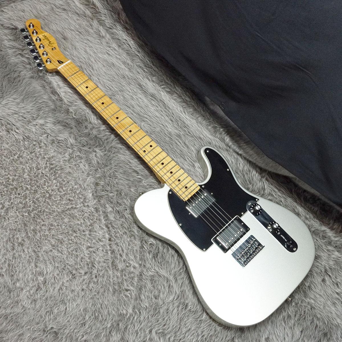 テレキャスタータイプ ブラック&シルバー　コンポギター Blacktop Telecaster HH MN Silver Fender エレクトリックギター