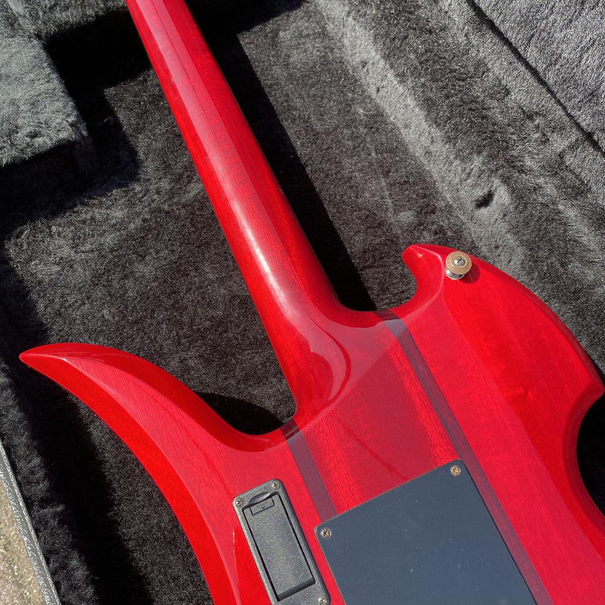 Mockingbird SL Trans Red 1997 B.C.Rich エレクトリックギター 変形