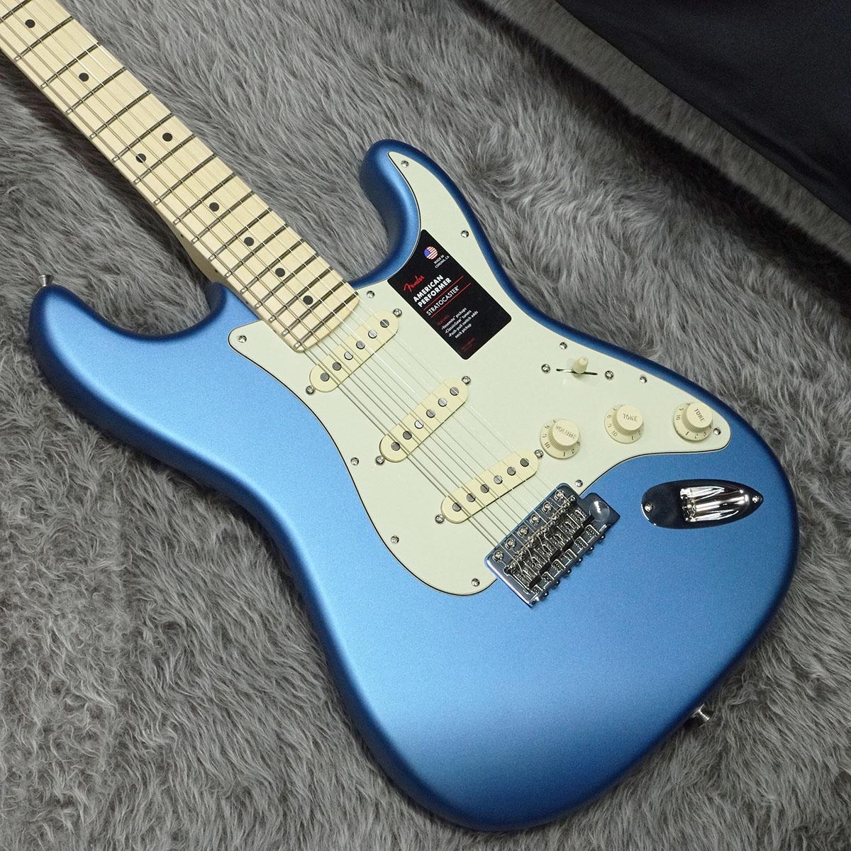 American Performer Stratocaster MN Satin Lake Placid Blue Fender